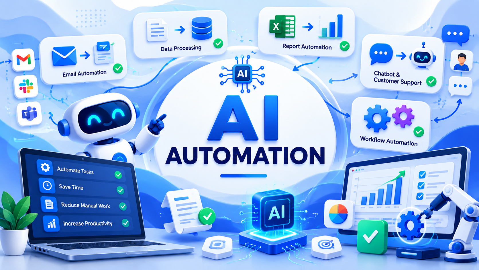 AI Automation & Workflow Intelligence Banner